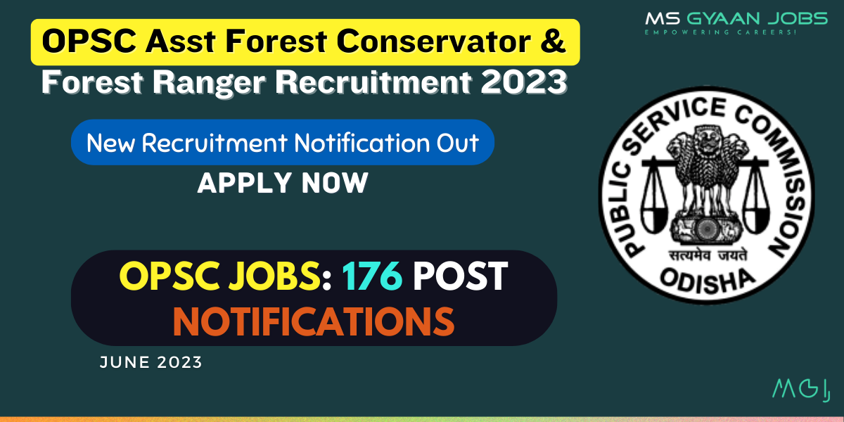 OPSC ACF and forest ranger job